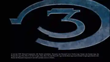 Halo 3 (USA) screen shot title